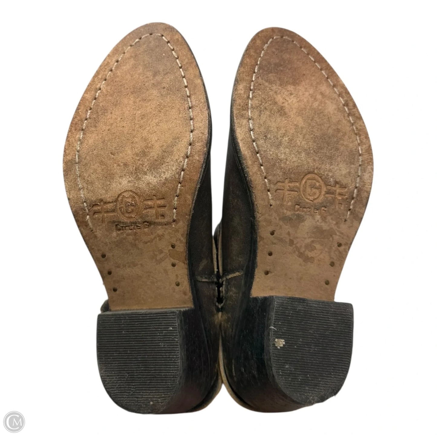 Boots Ankle Flats By Circle G In Brown, Size: 5.5