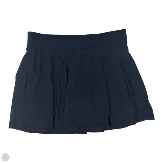 Athletic Skort By Lululemon In Black, Size: 8