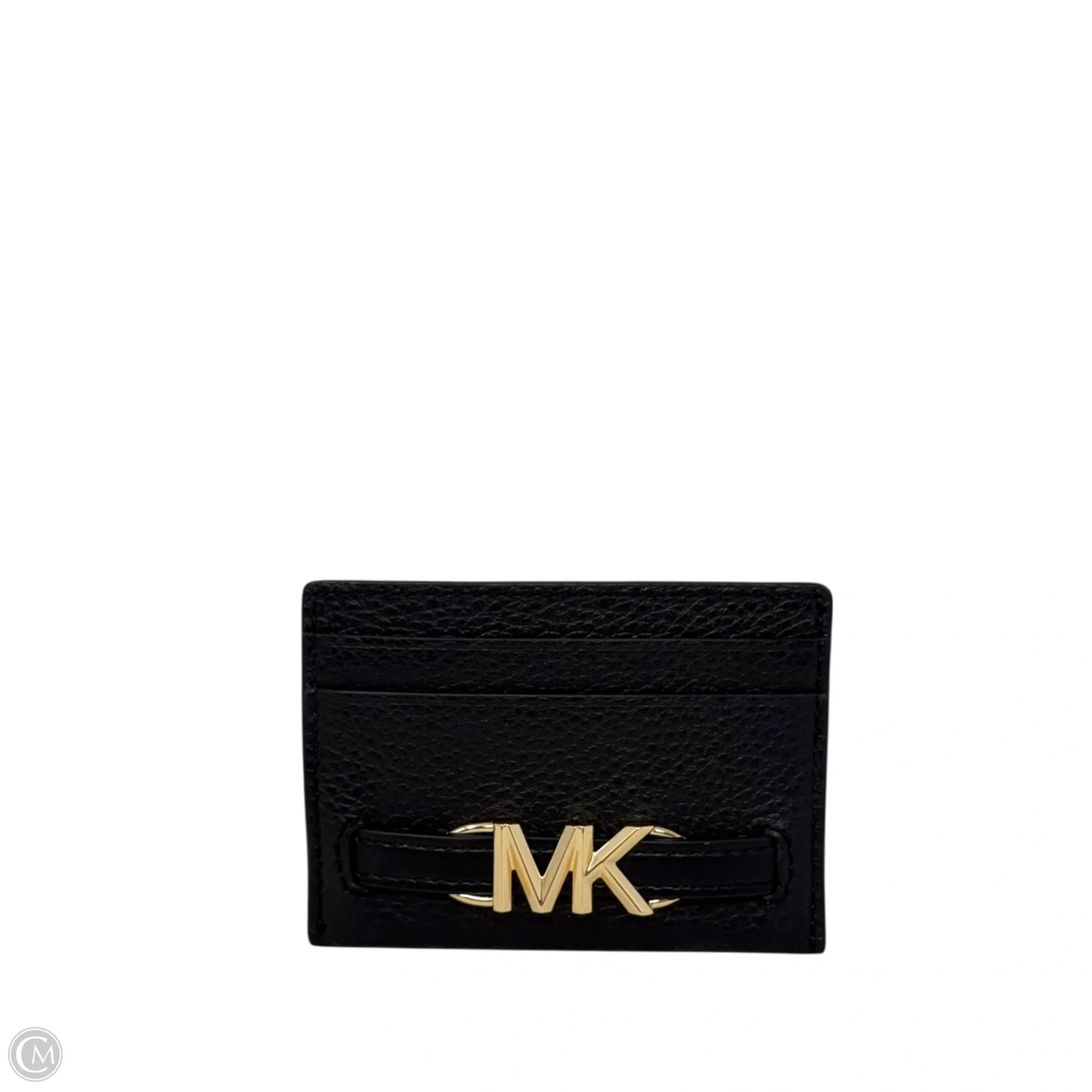 Reed Large Pebbled Leather Card Case Designer By Michael Kors, Size: Small