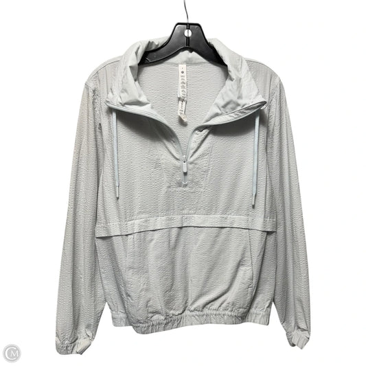 Athletic Jacket By Lululemon In Blue, Size: 2