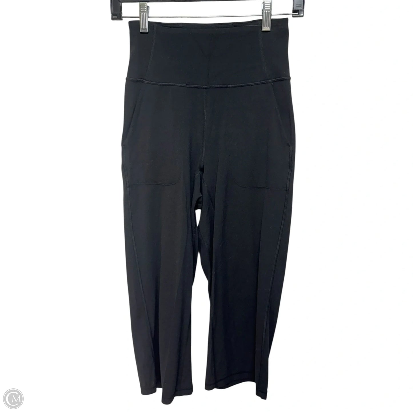 Athletic Capris By Lululemon In Black, Size: 4
