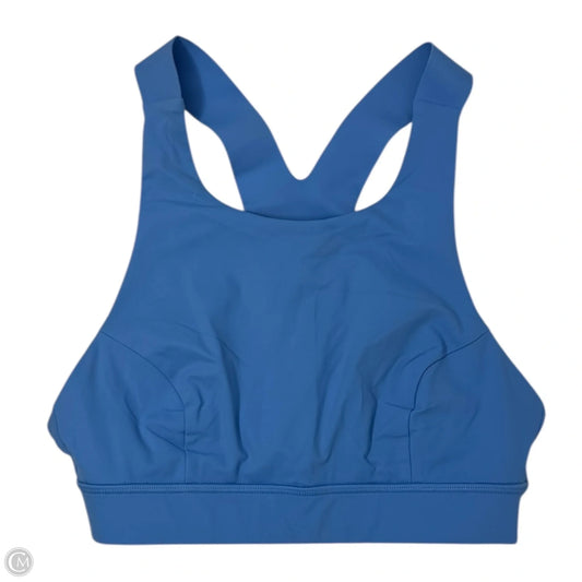 Athletic Bra By Lululemon In Blue, Size: 8