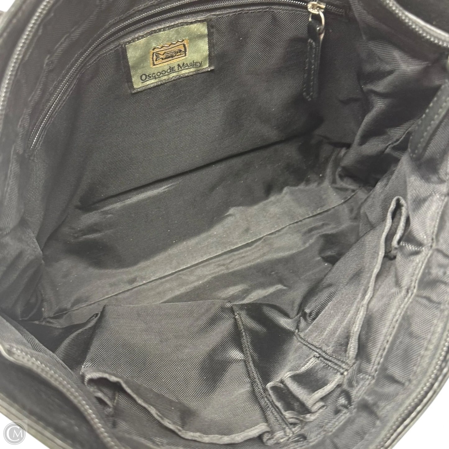 Handbag Leather By Osgoode Marley, Size: Medium