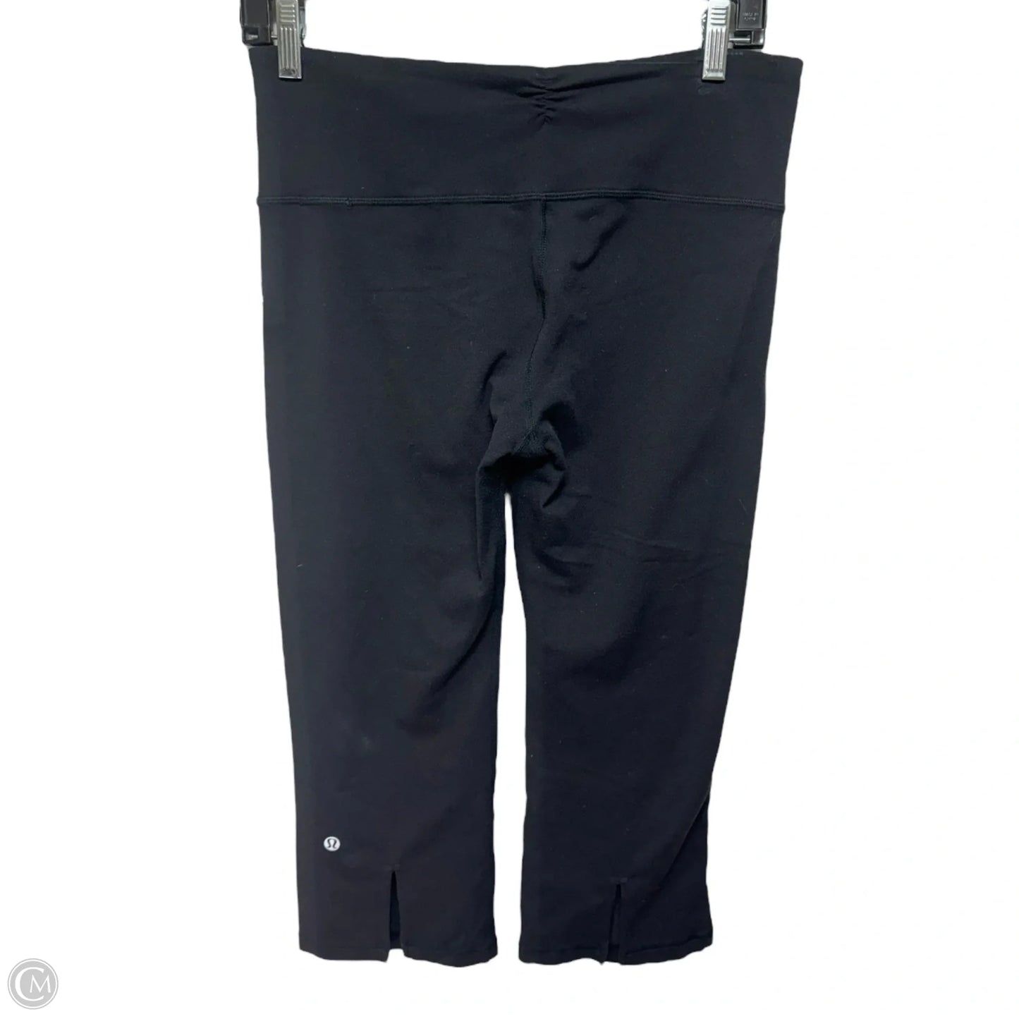 Athletic Capris By Lululemon In Black, Size: 8