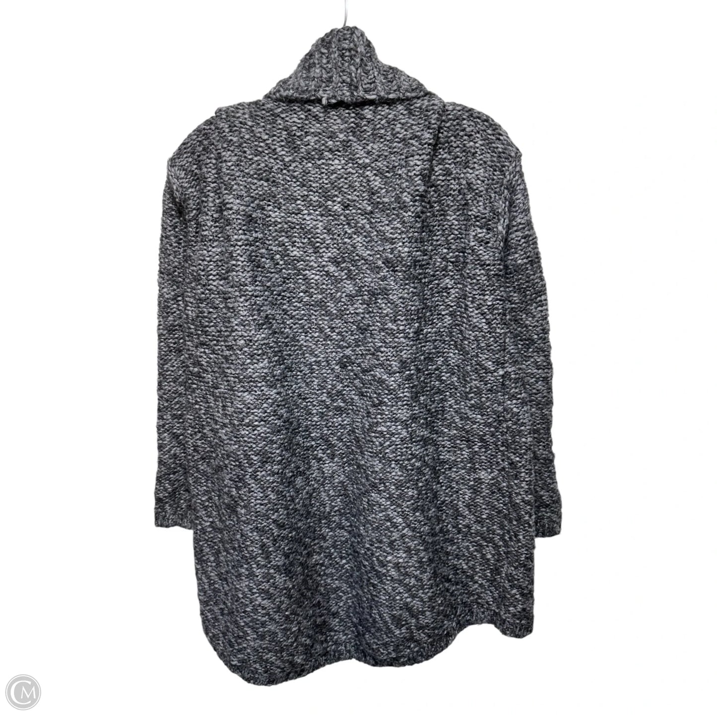 Sweater Cardigan By Loft In Grey, Size: Xs