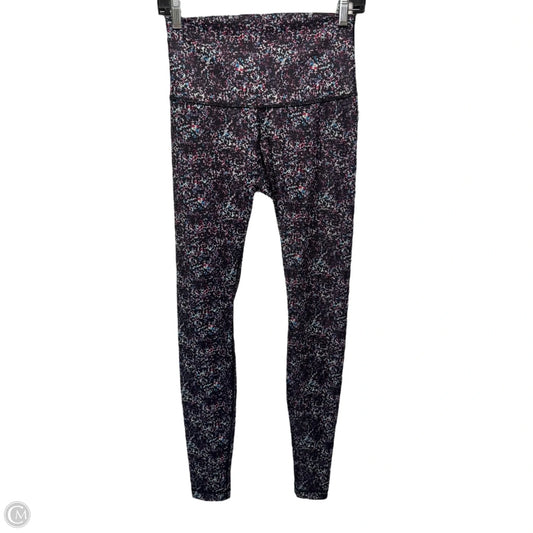 Athletic Leggings By Lululemon In Multi-colored, Size: S