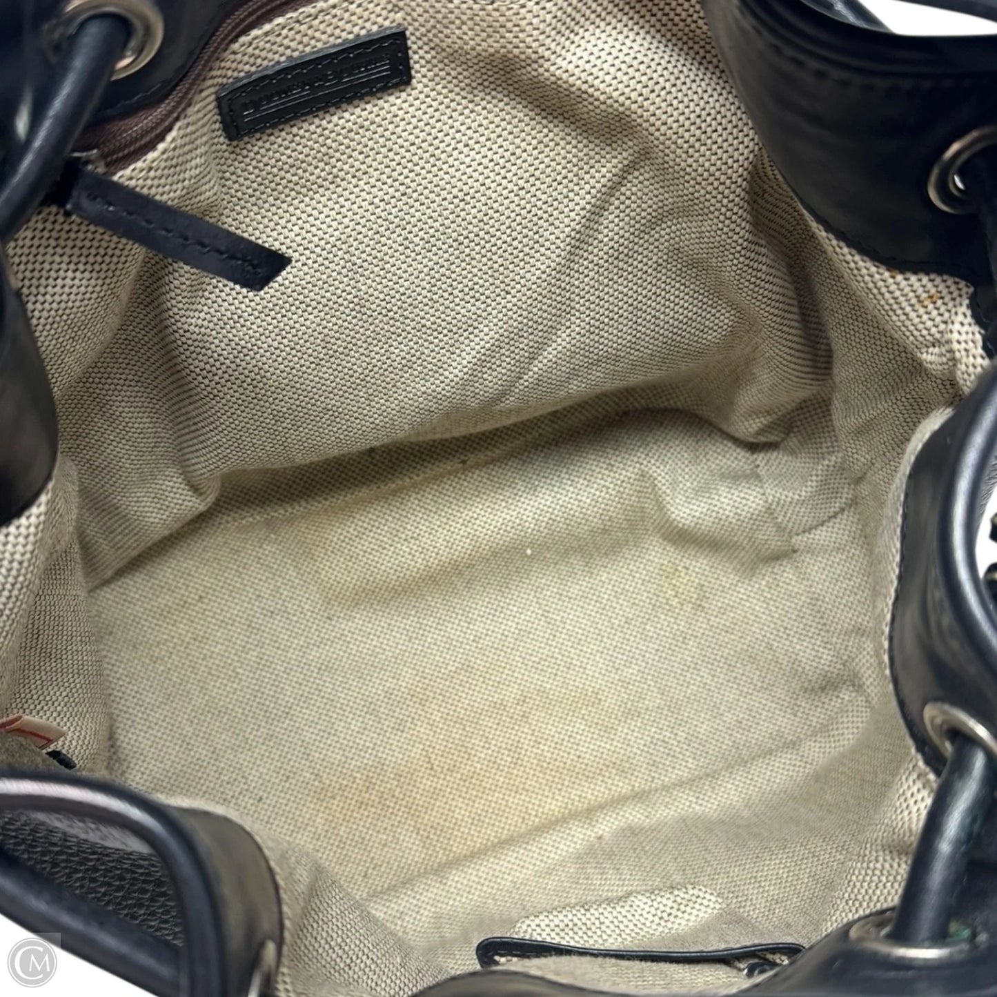 Bucket Handbag Designer By Dooney And Bourke, Size: Medium