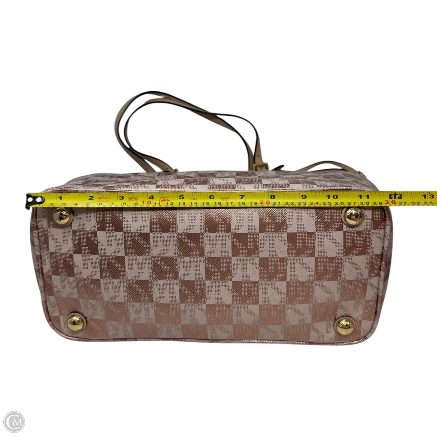 Metallic Jet Set Tote By Michael By Michael Kors, Size: Medium