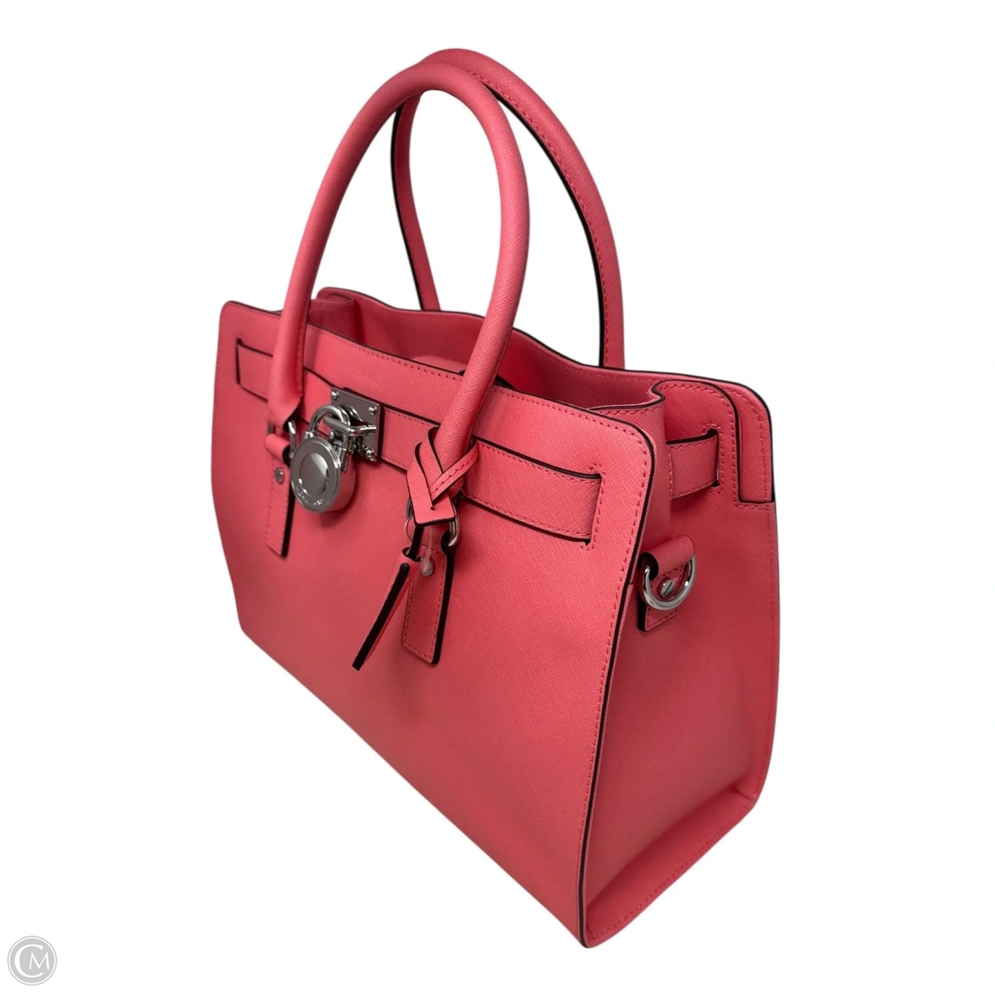 Hamilton Satchel Handbag Leather By Michael By Michael Kors, Size: Large