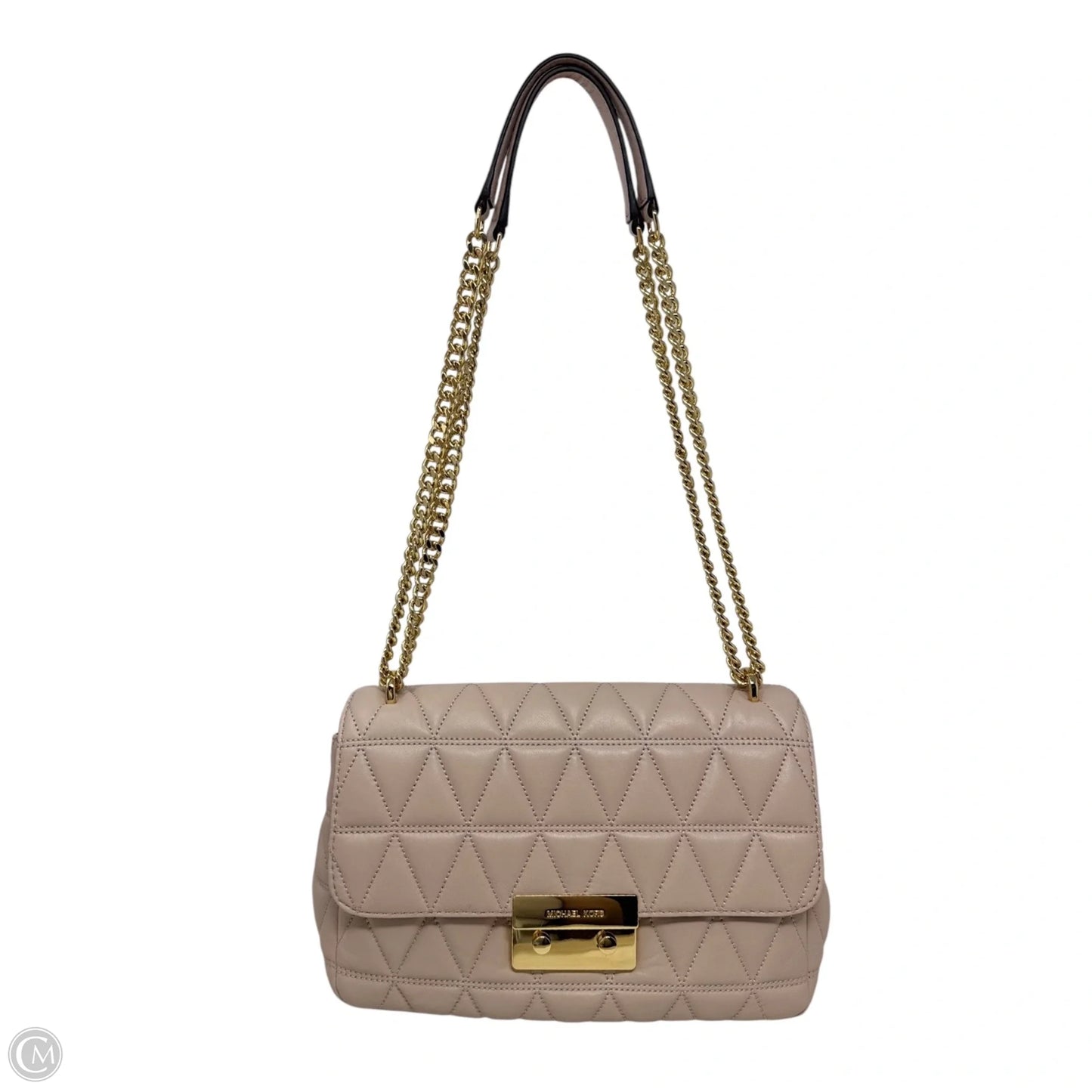 Sloan Quilted Handbag Leather By Michael By Michael Kors, Size: Medium