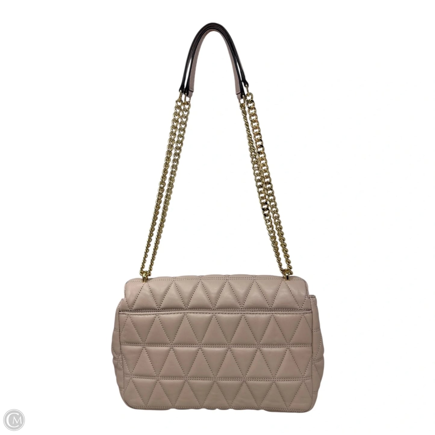 Sloan Quilted Handbag Leather By Michael By Michael Kors, Size: Medium