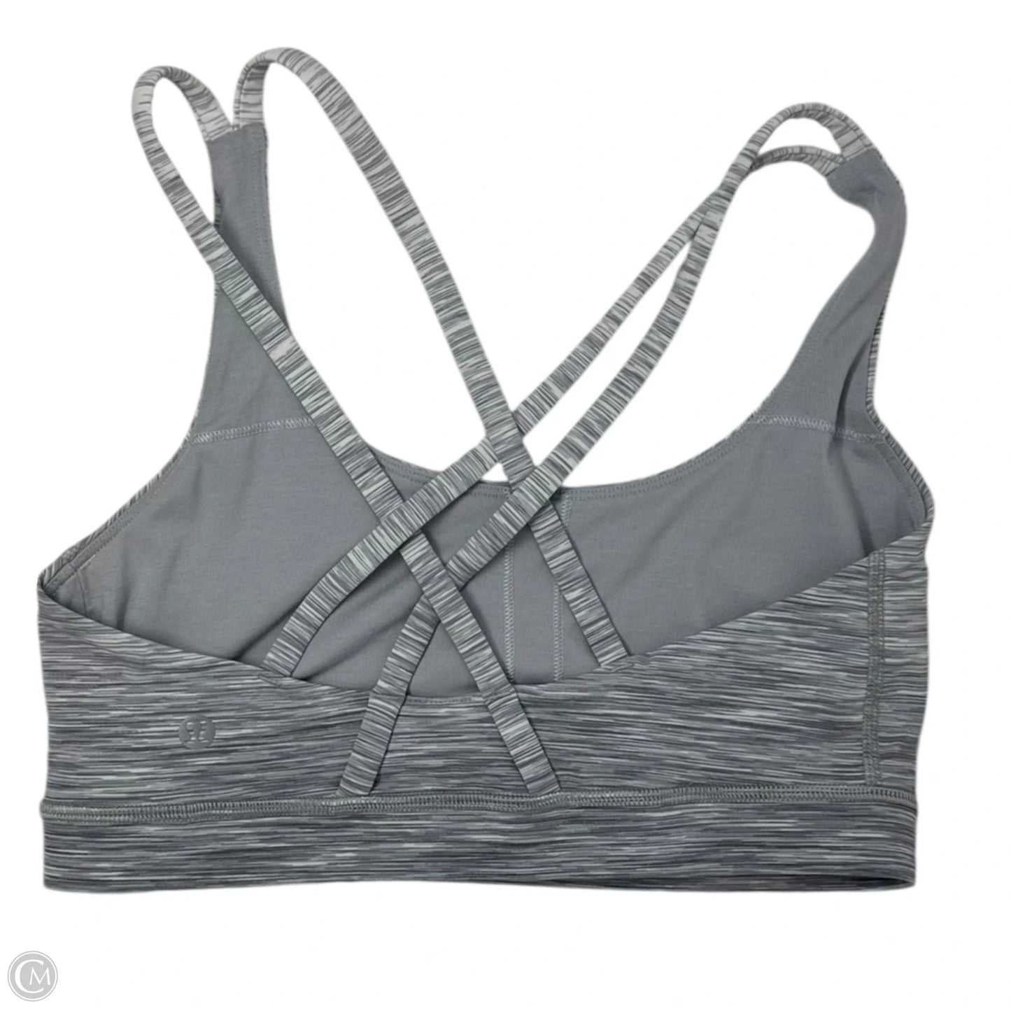 Athletic Bra By Lululemon In Grey, Size: 6