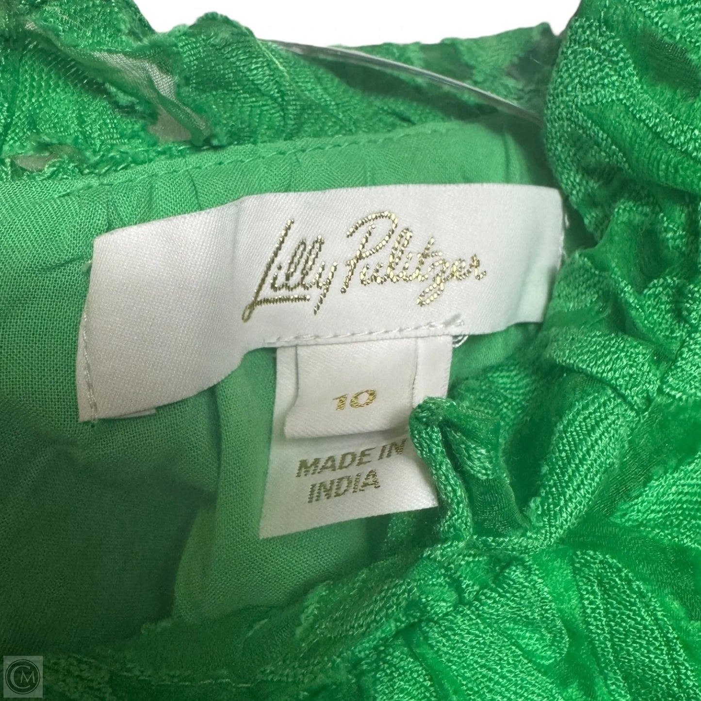 Tolya Top Designer By Lilly Pulitzer In Green, Size: 10