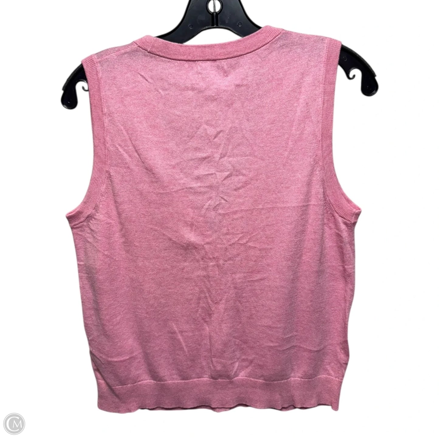 Vest Sweater By J. Crew In Pink, Size: S