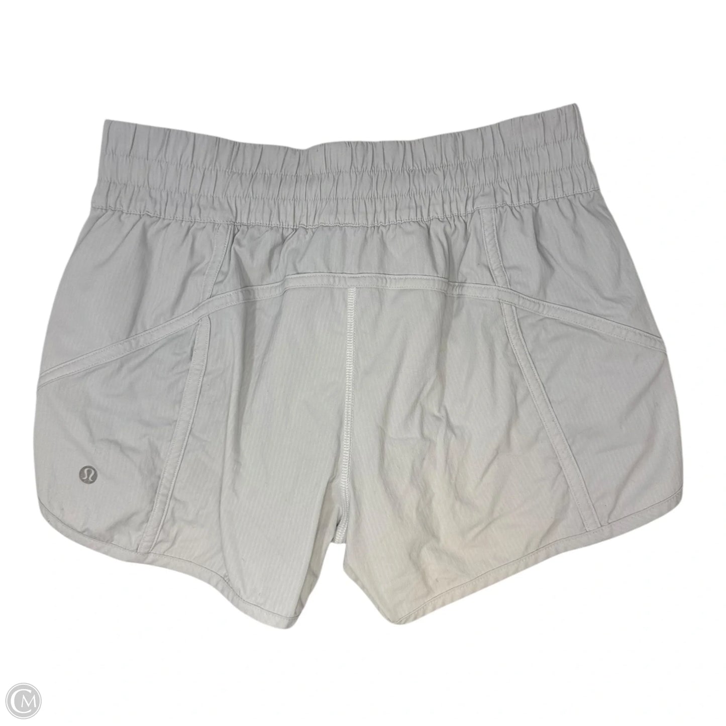 Athletic Shorts By Lululemon In Grey, Size: 8