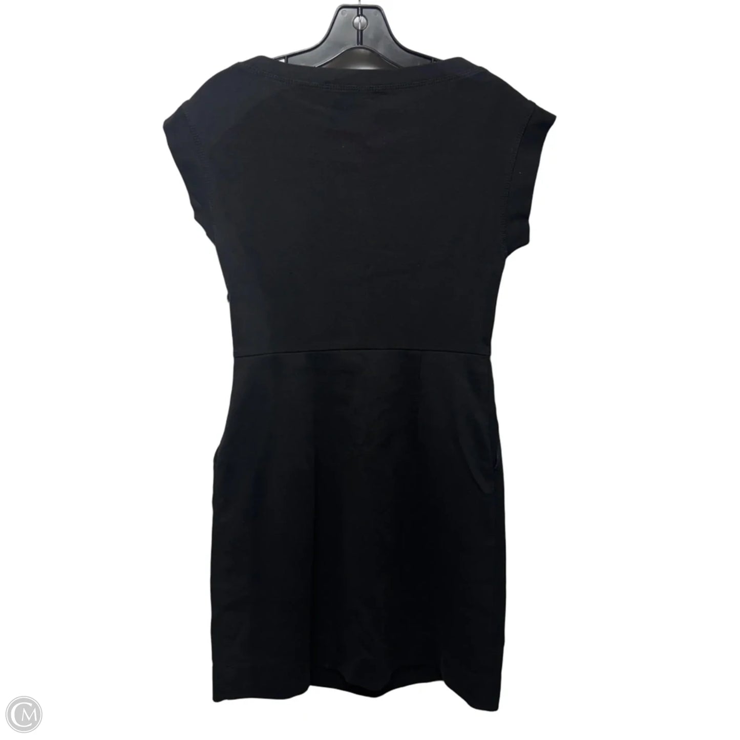 Helaina Wool-Blend Shift Dress By Theory In Black, Size: S