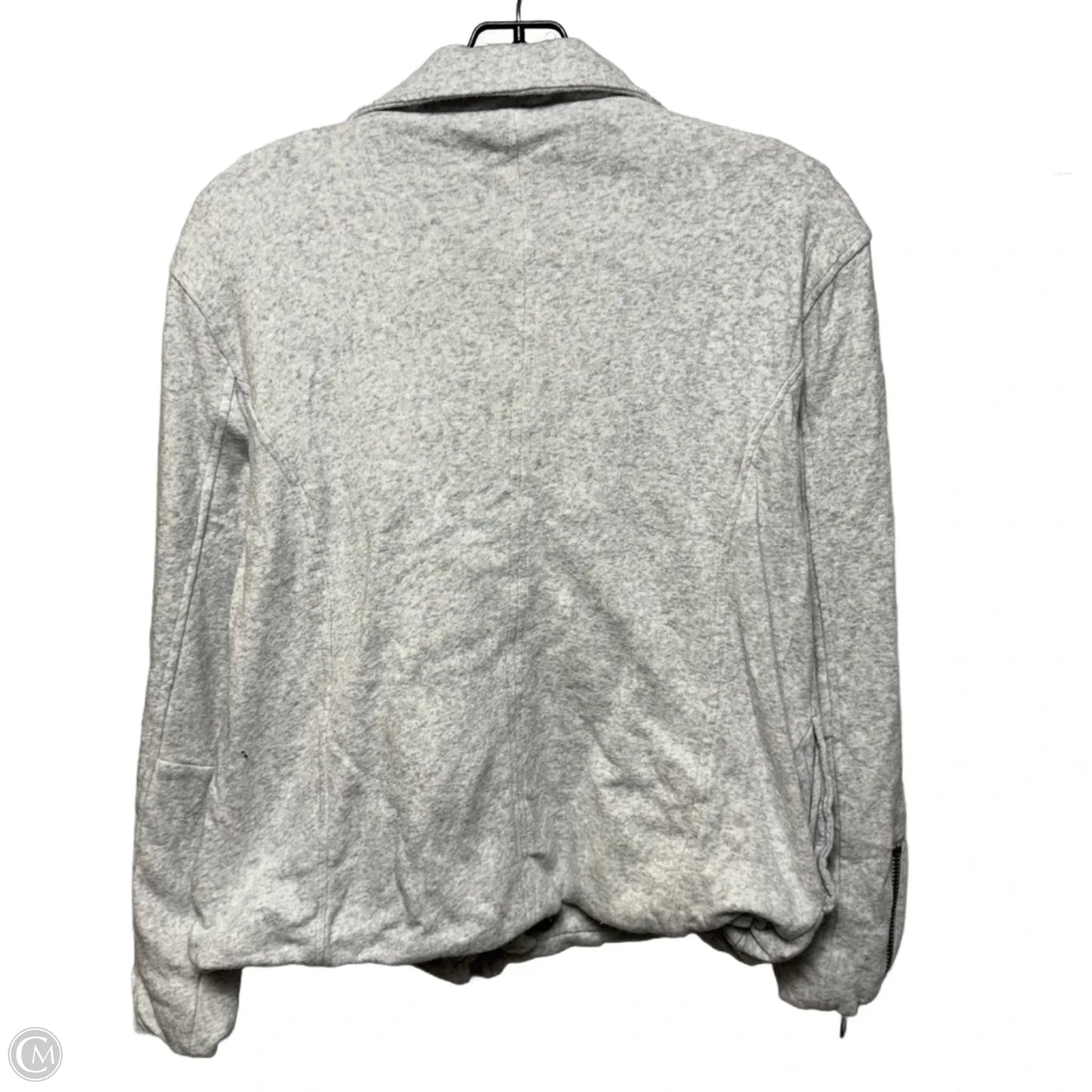 Jacket Moto By Chaser In Grey, Size: S