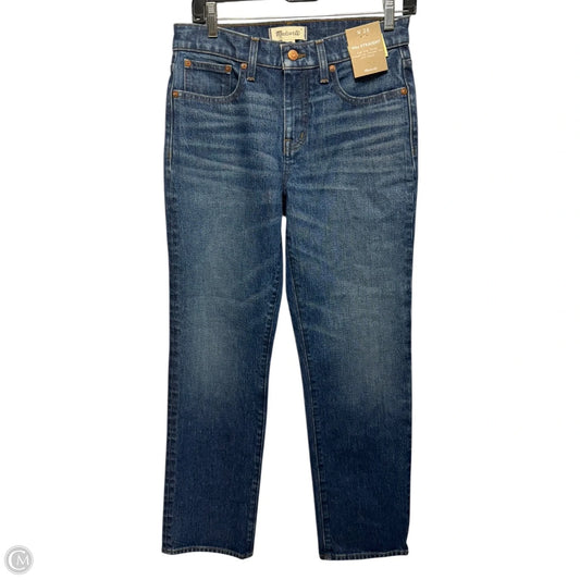 90s Straight Jeans By Madewell In Blue Denim, Size: 2