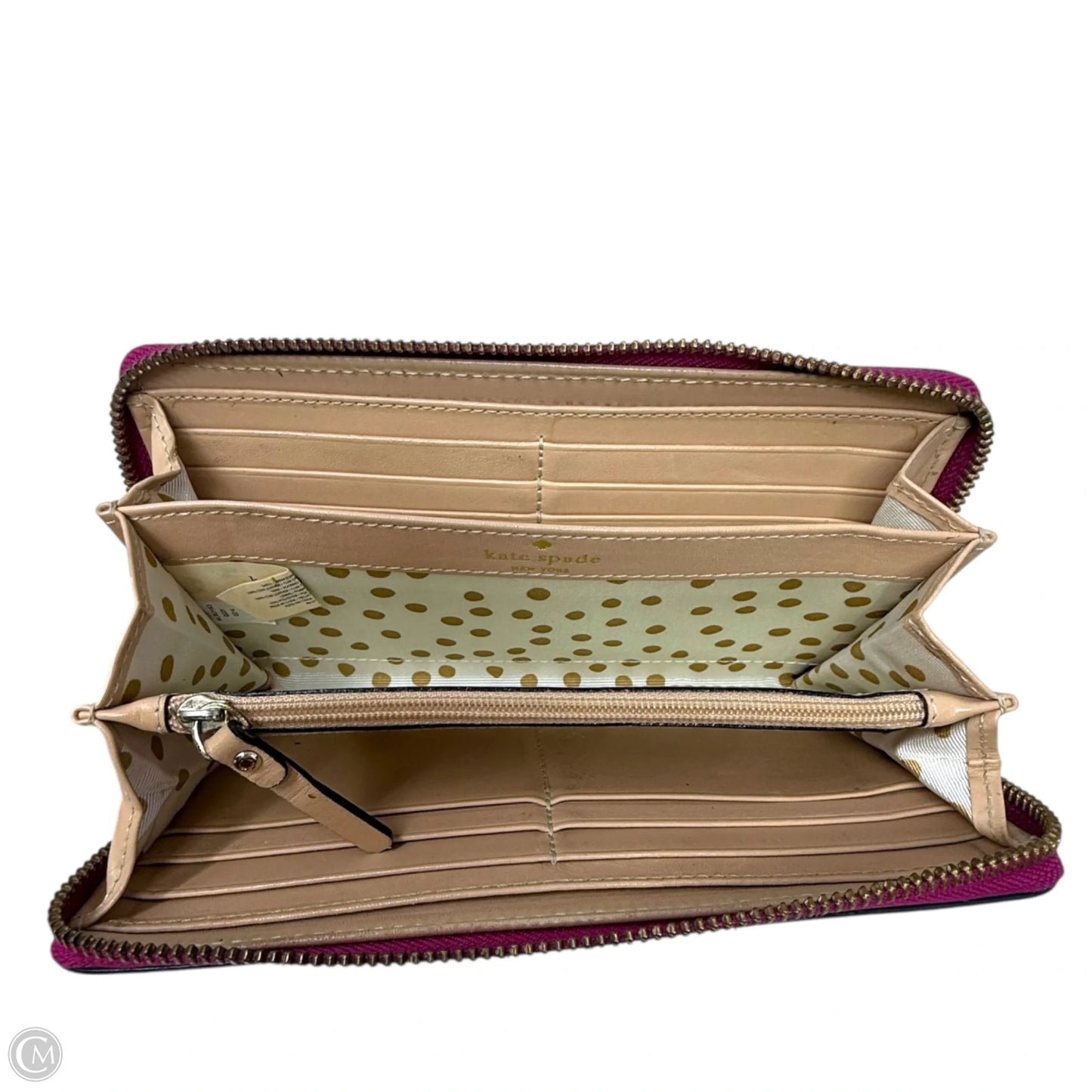 Neda Wellesley Continental Zip Around Wallet Designer By Kate Spade, Size: Large