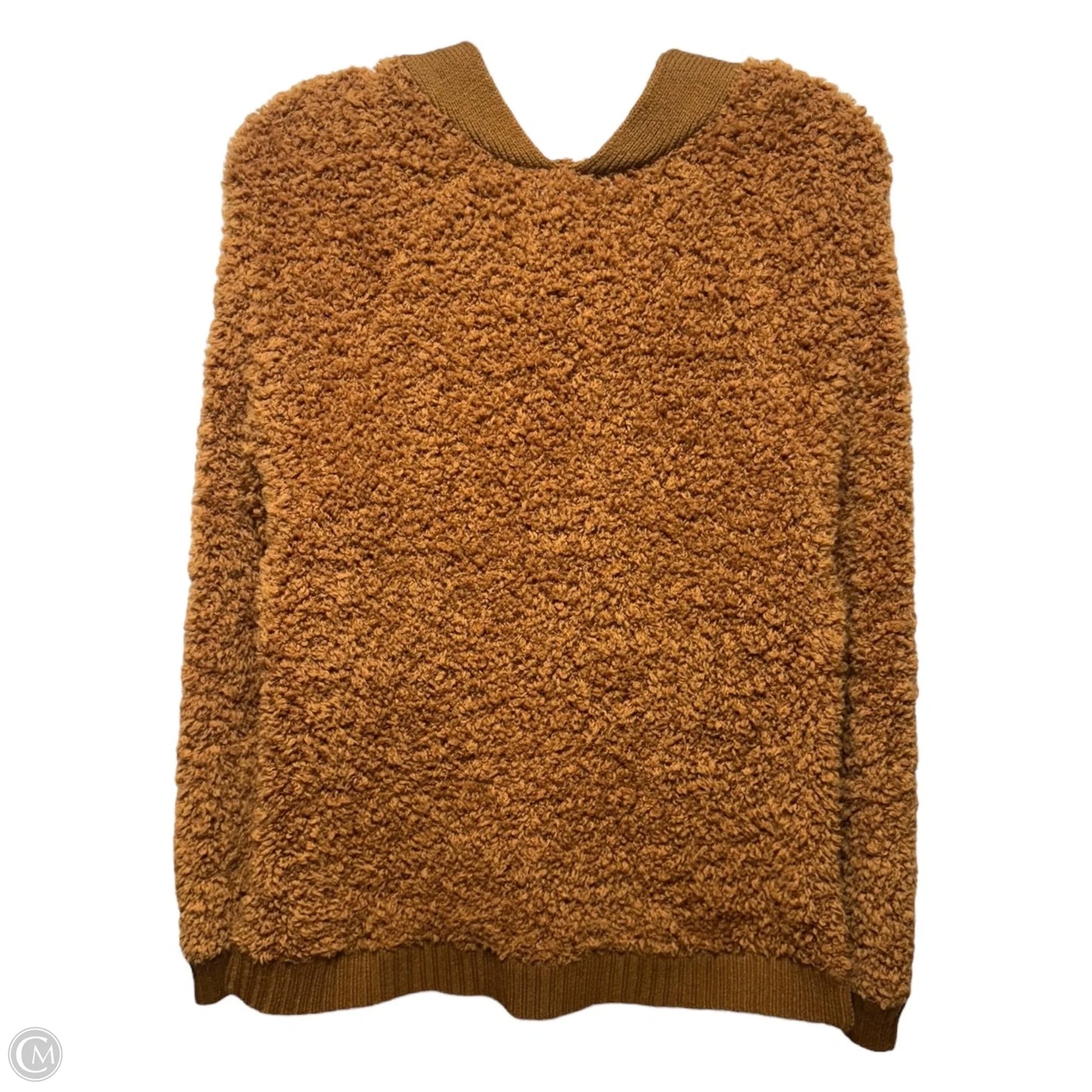 Wool Blend Sweater Designer By Ugg In Tan, Size: M