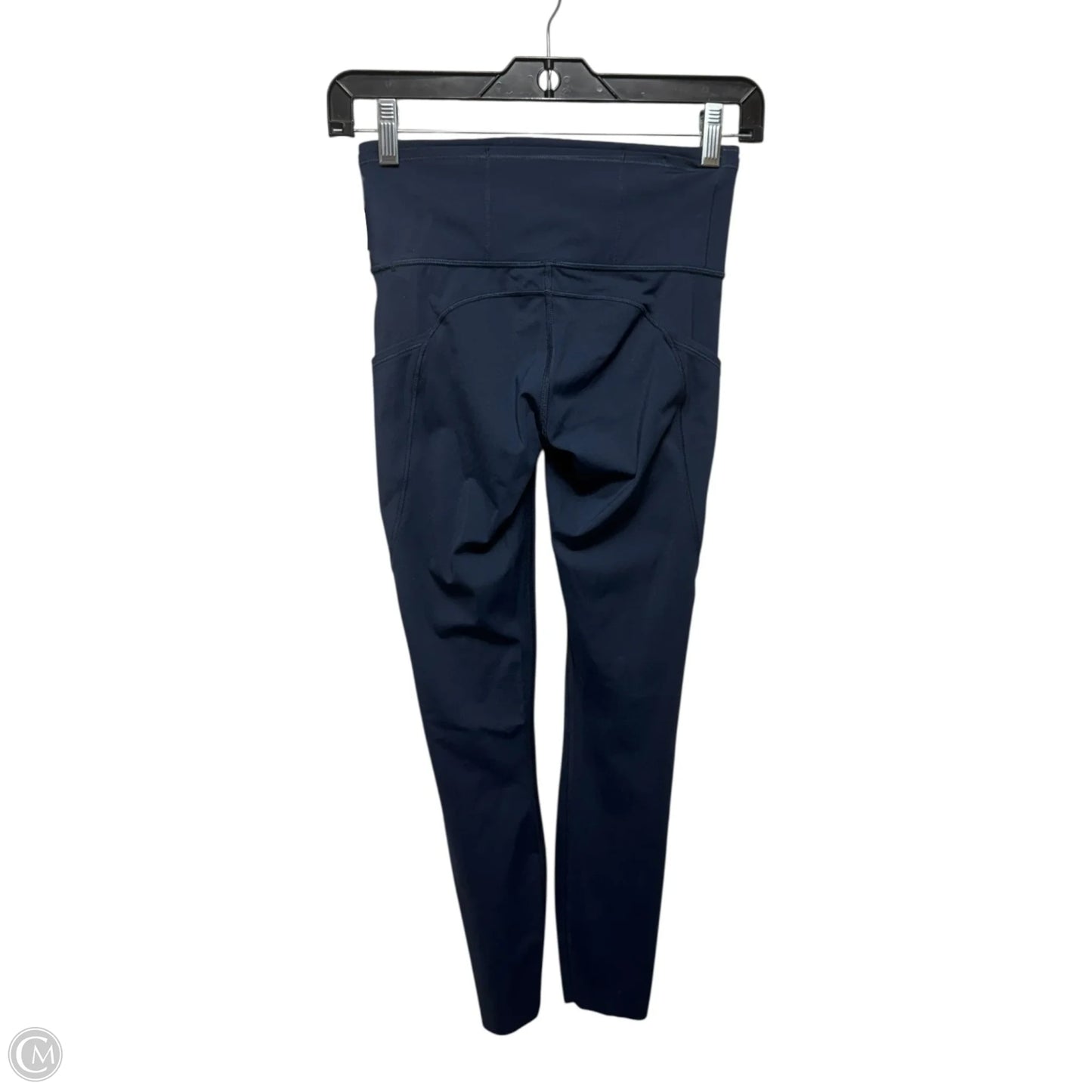 Athletic Leggings By Lululemon In Navy, Size: 4