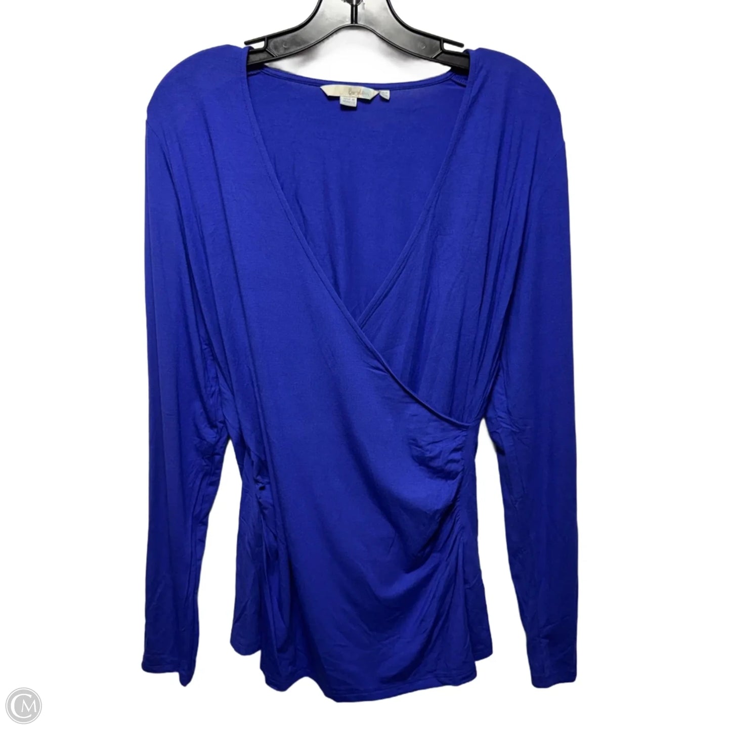 Top Long Sleeve By Boden In Blue, Size: 10
