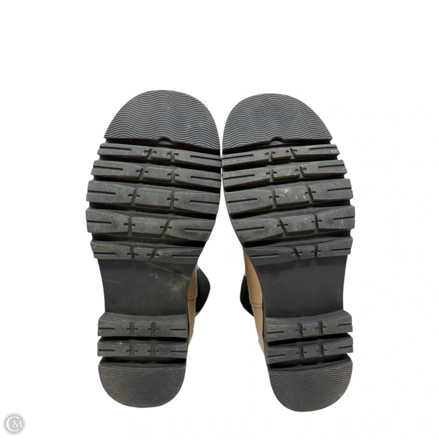 Candide Ankle Boots By Just Fab In Tan, Size: 11