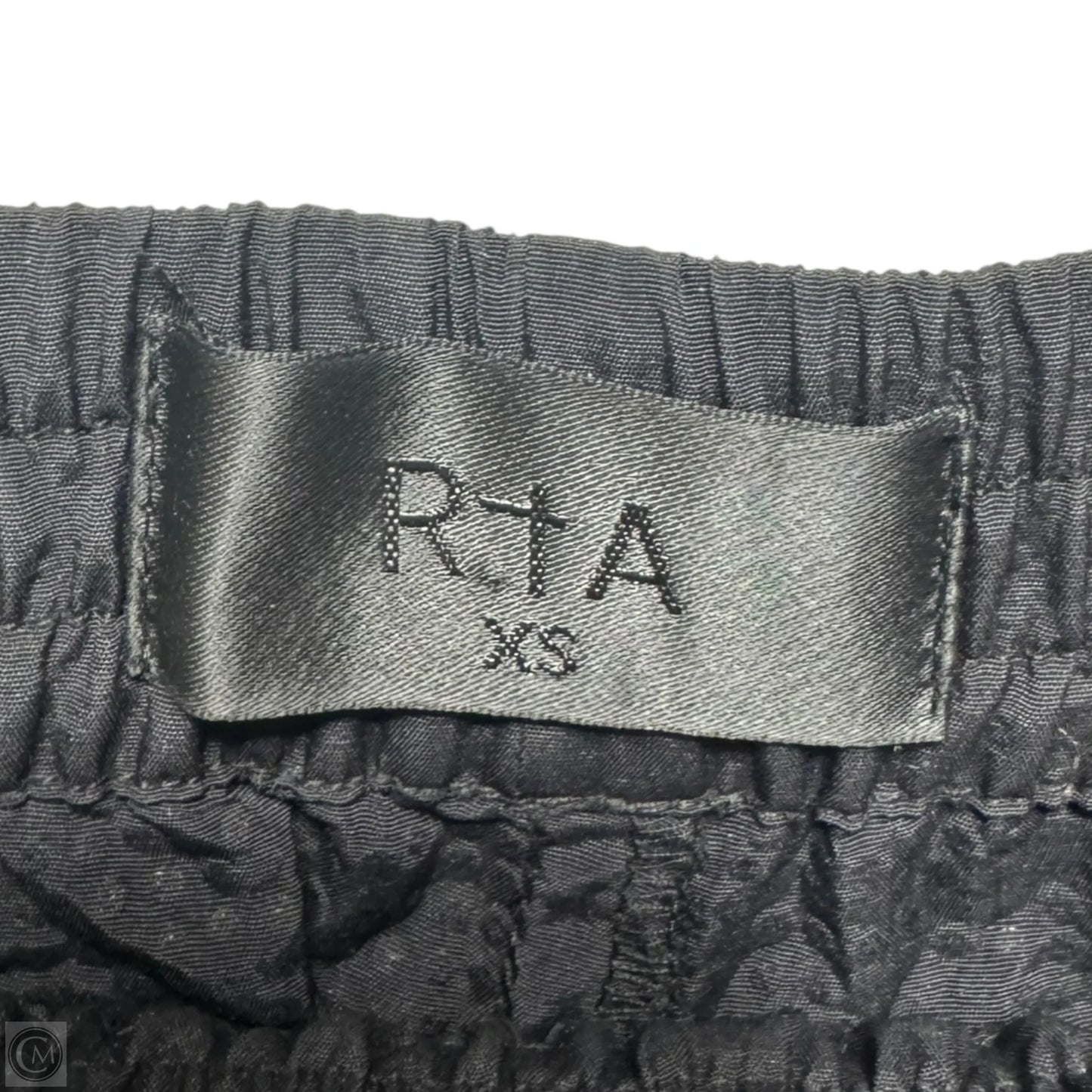 Rhinestone Pants Joggers By R+A In Black, Size: Xs