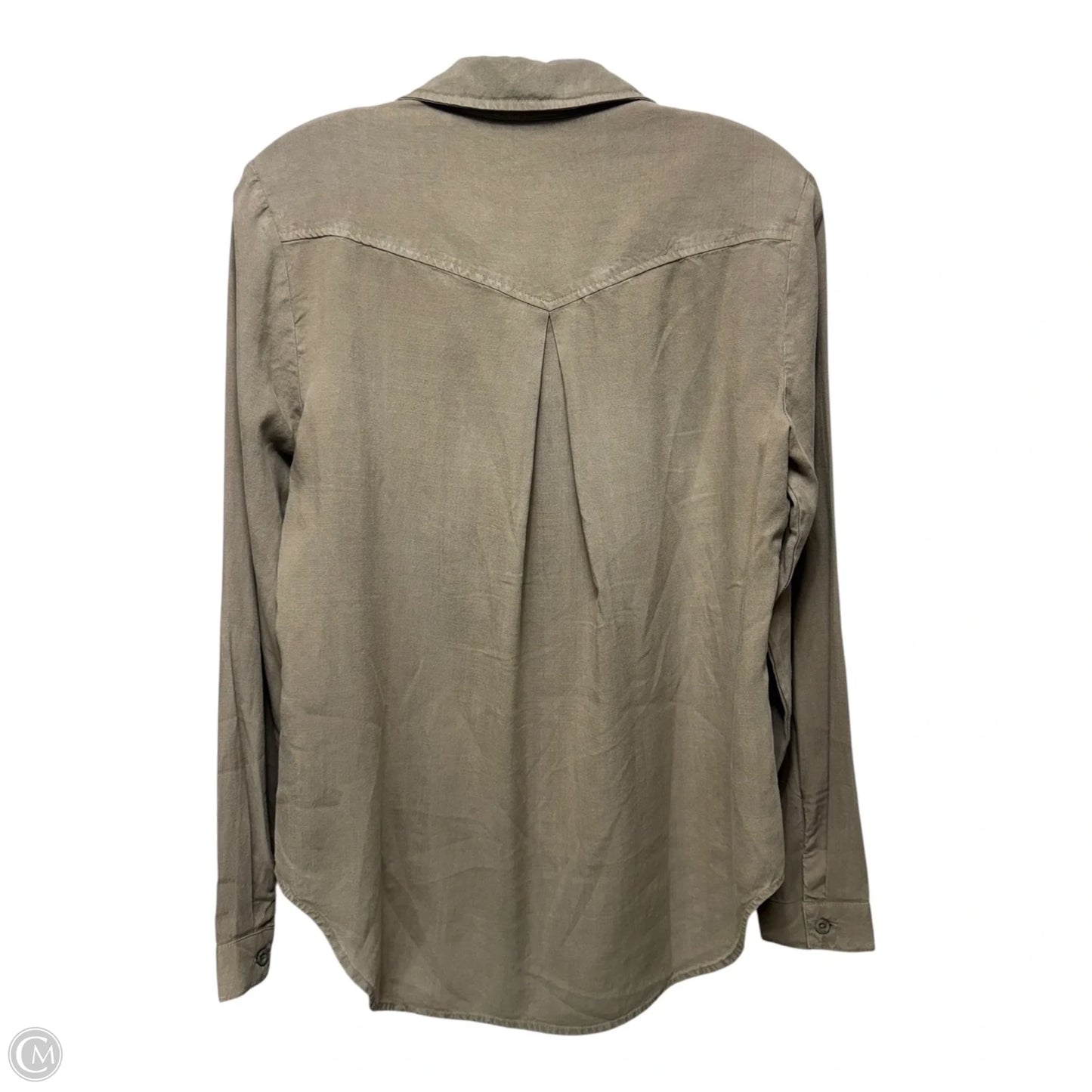 Top Long Sleeve By Cloth & Stone In Green, Size: S