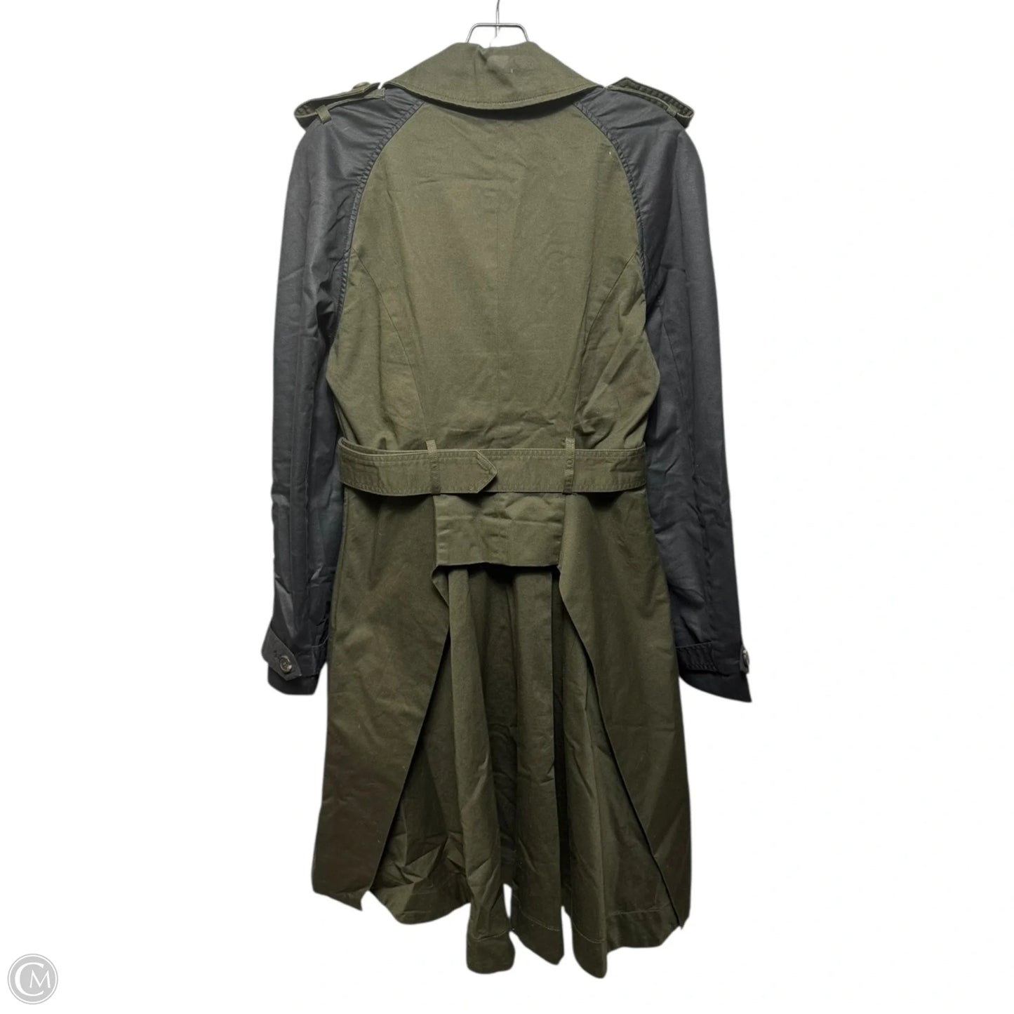 Coat Trench Coat By Altuzarra For Target In Green, Size: S