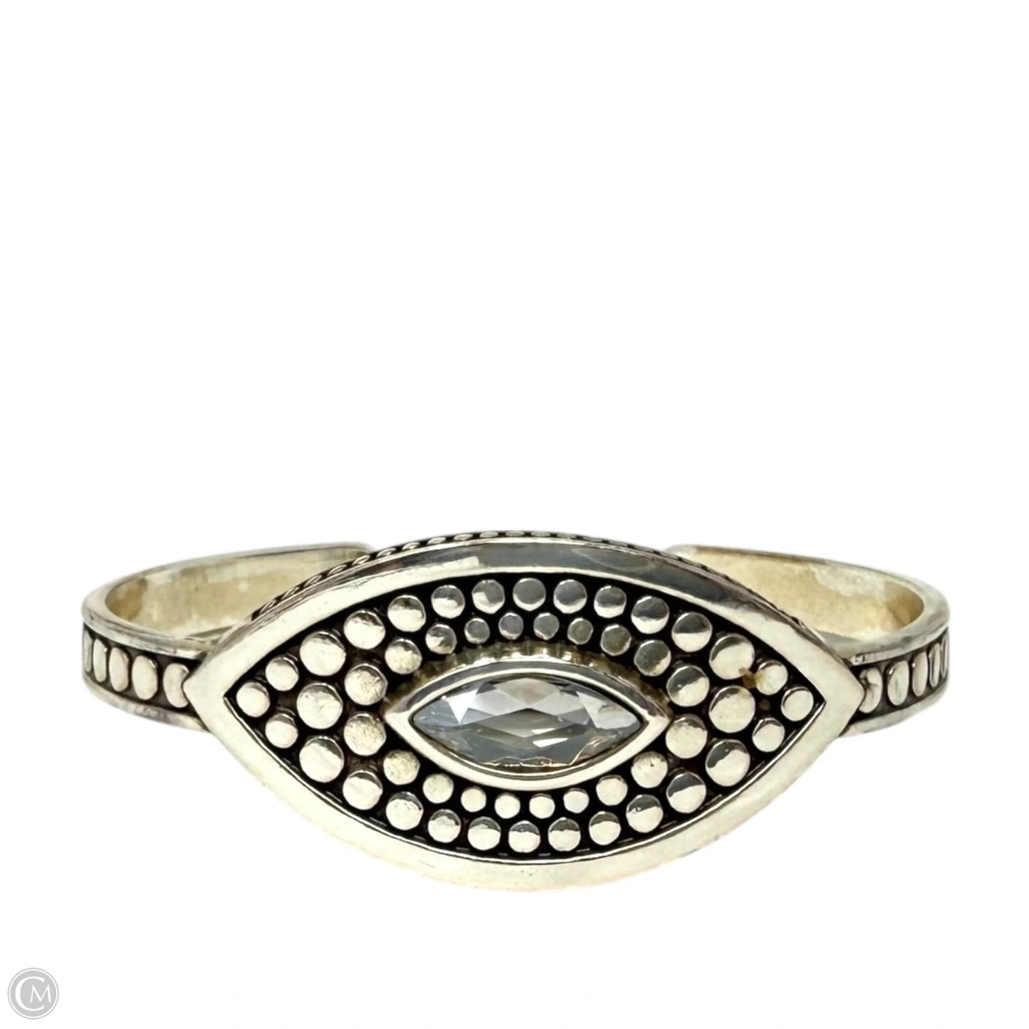 Pebble Disc Marquise Cuff Bracelet By Brighton