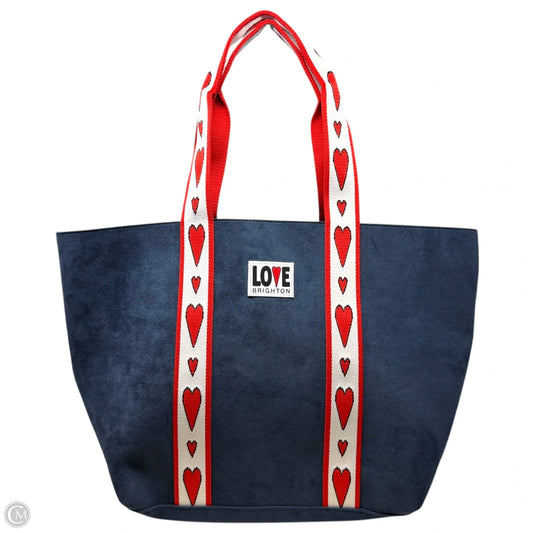 Velveteen Love Tote By Brighton, Size: Medium