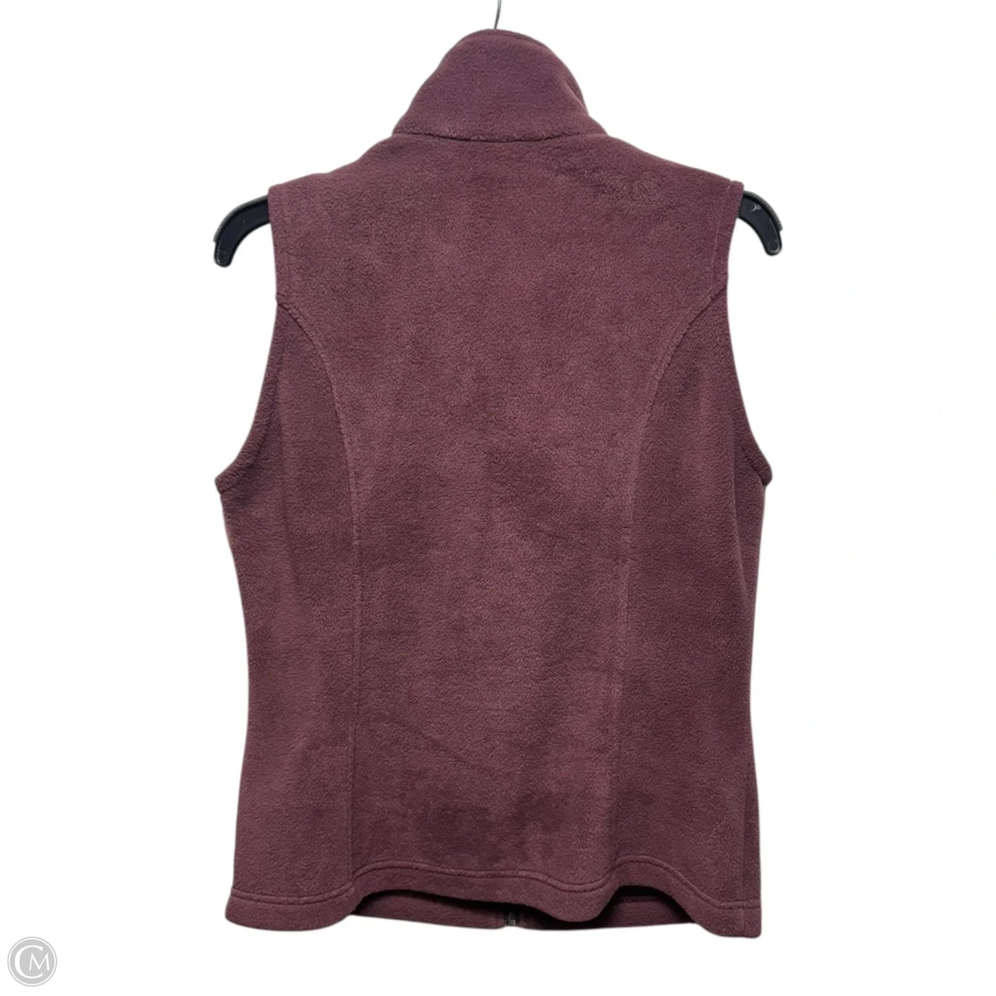 Vest Fleece By Columbia In Maroon, Size: M