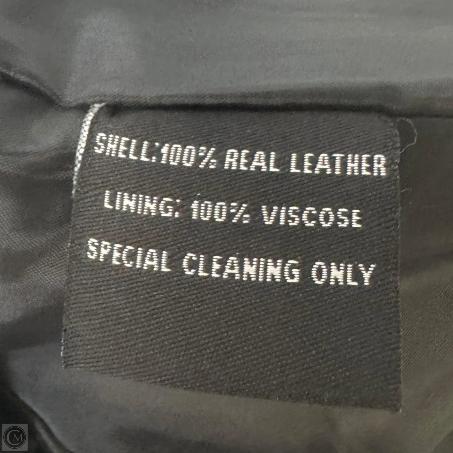 Jacket Moto Leather Unbranded In Black, Size: Xxl