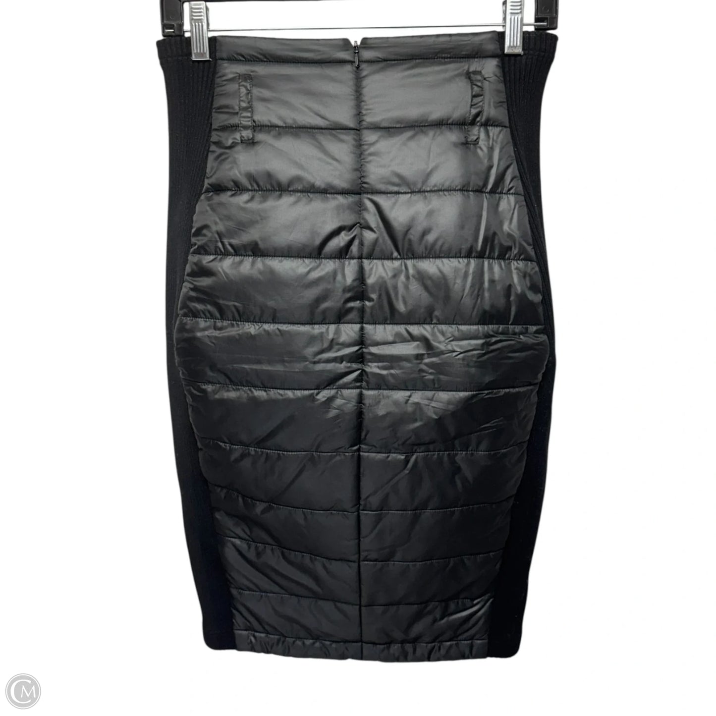 Puffer Midi Skirt By Cintamani In Black, Size: S