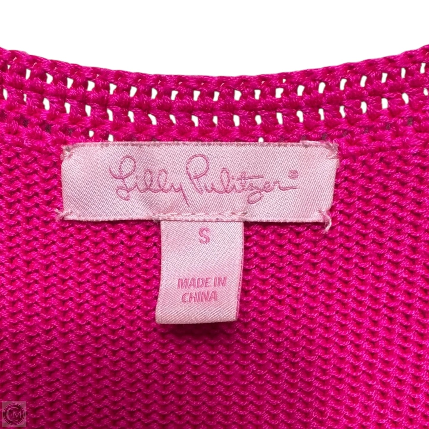 Coco Sweater Tank Designer By Lilly Pulitzer In Magenta, Size: S