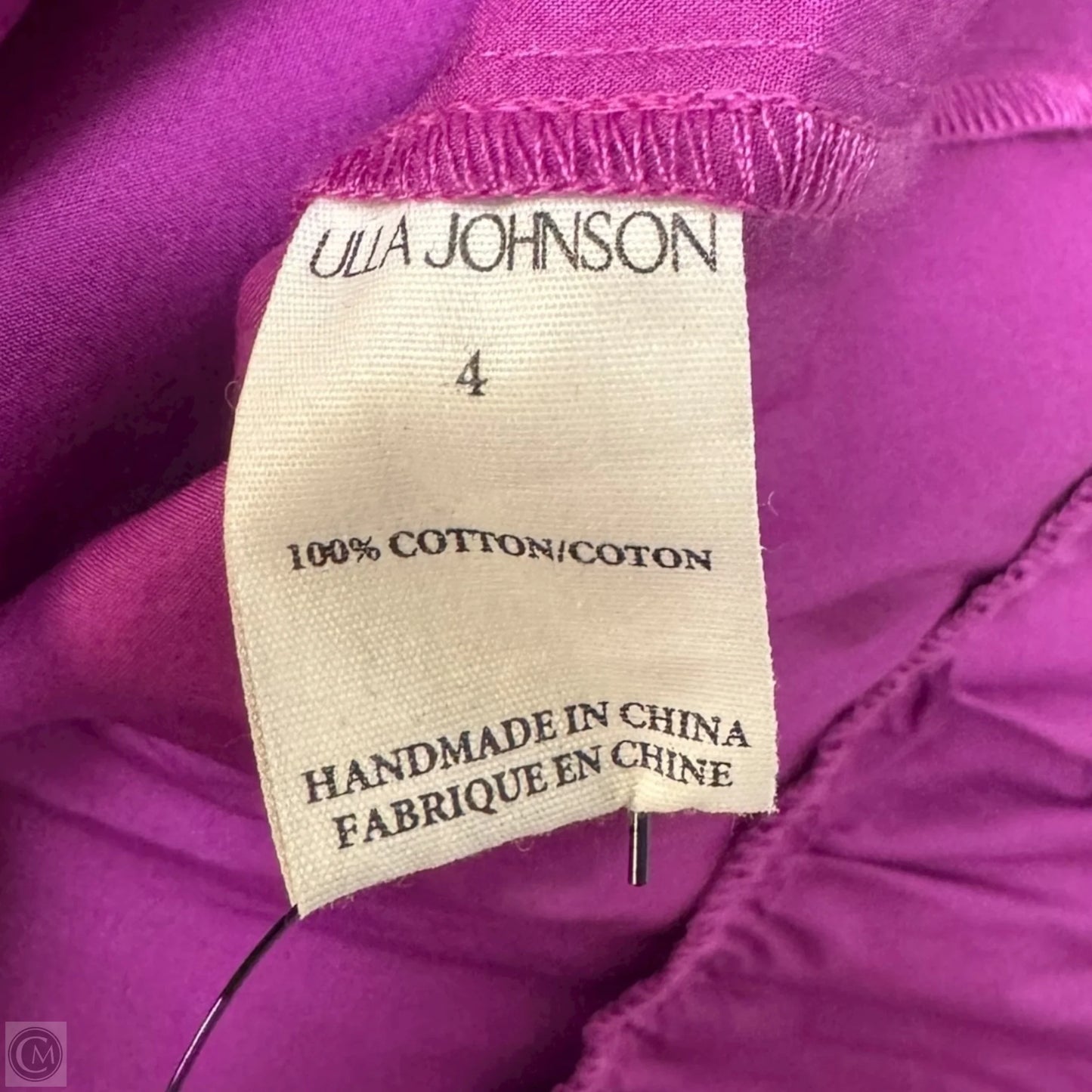 Giselle Tiered Mini Dress By Ulla Johnson In Purple, Size: 4