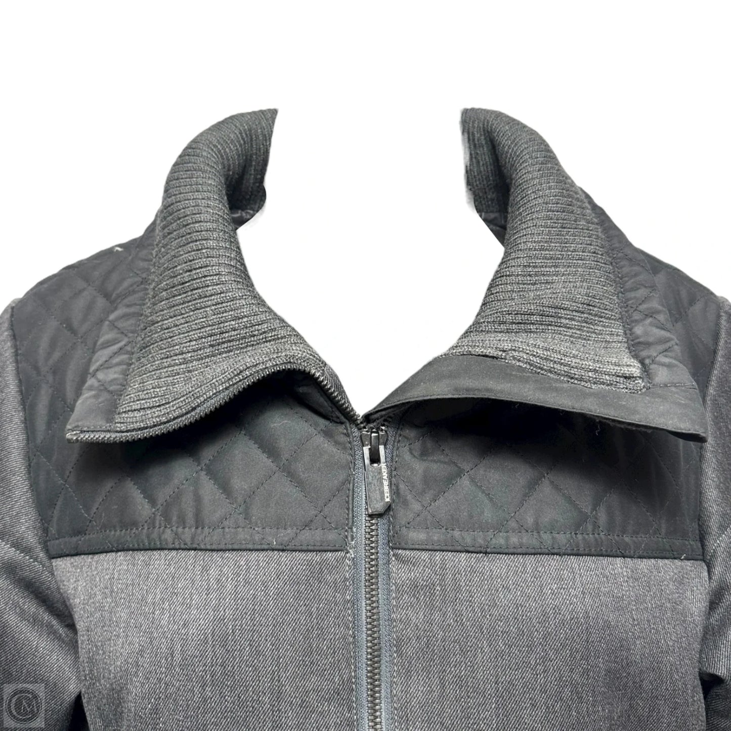 Helena Merinoloft Wool Puffer Coat By Icebreaker In Grey, Size: S