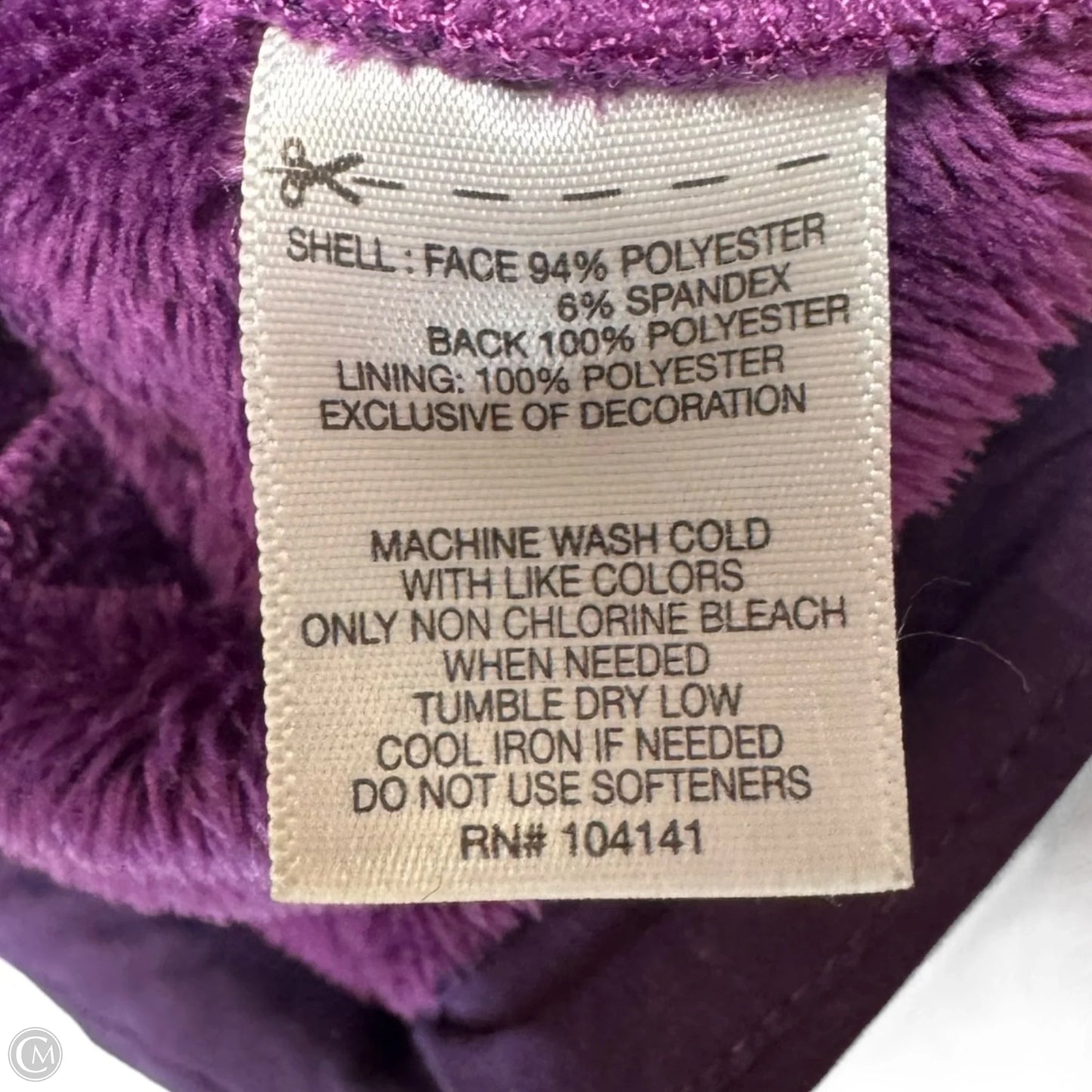 Jacket Other By Koppen In Purple, Size: M