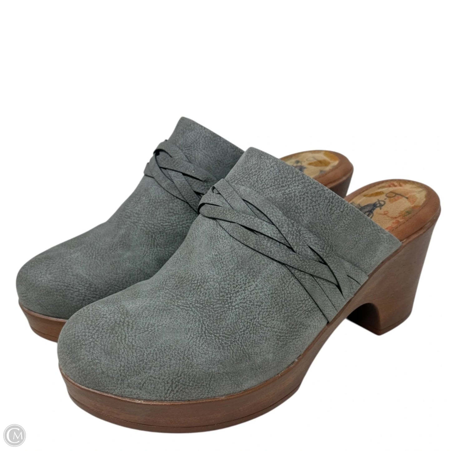 Cadi Clogs By b.o.c. In Grey, Size: 10