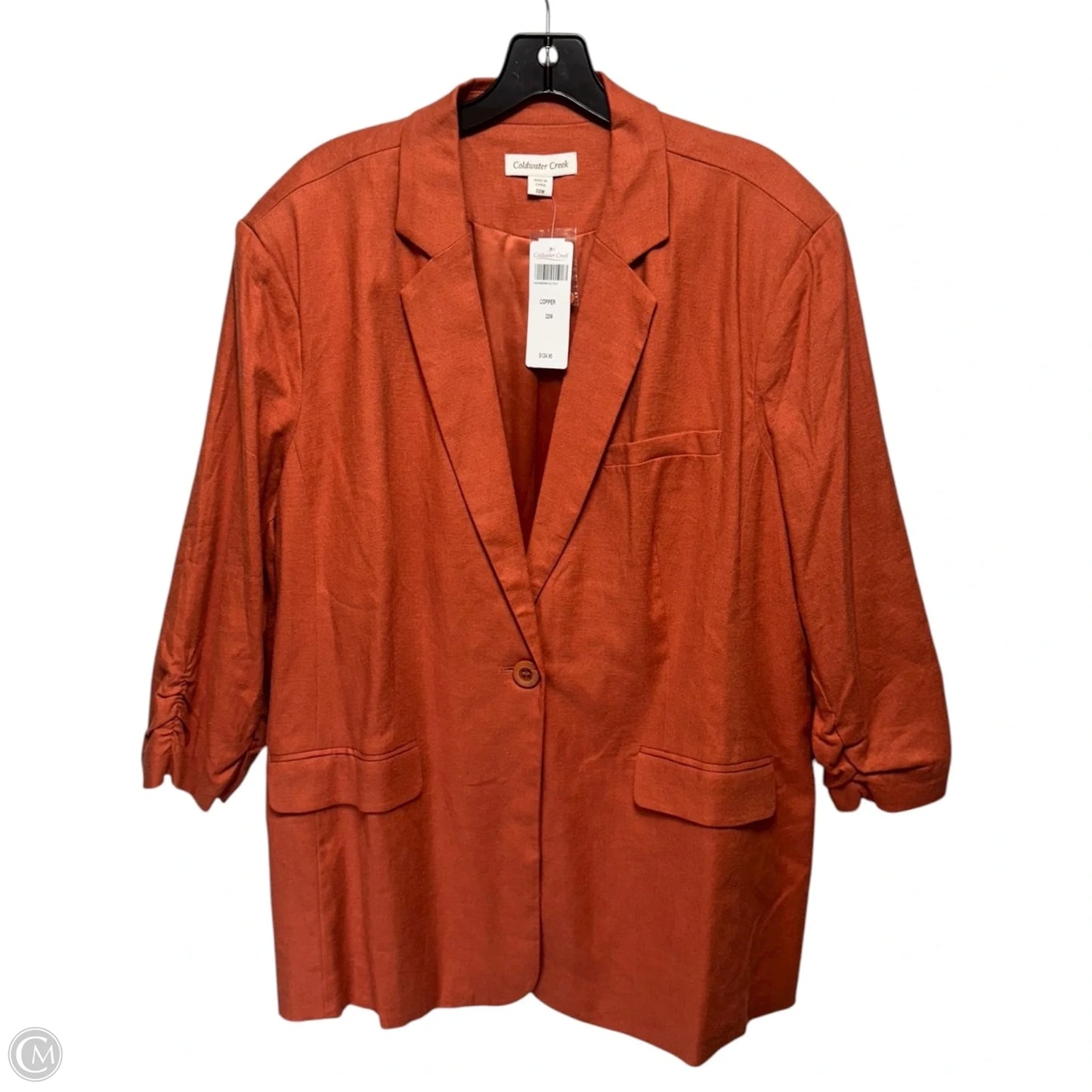 Blazer By Coldwater Creek In Copper, Size: 22