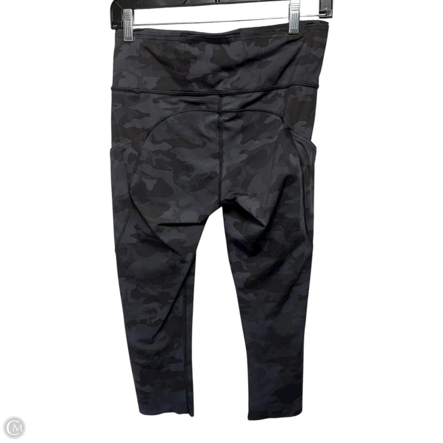 Athletic Leggings Capris By Lululemon In Camouflage Print, Size: 8