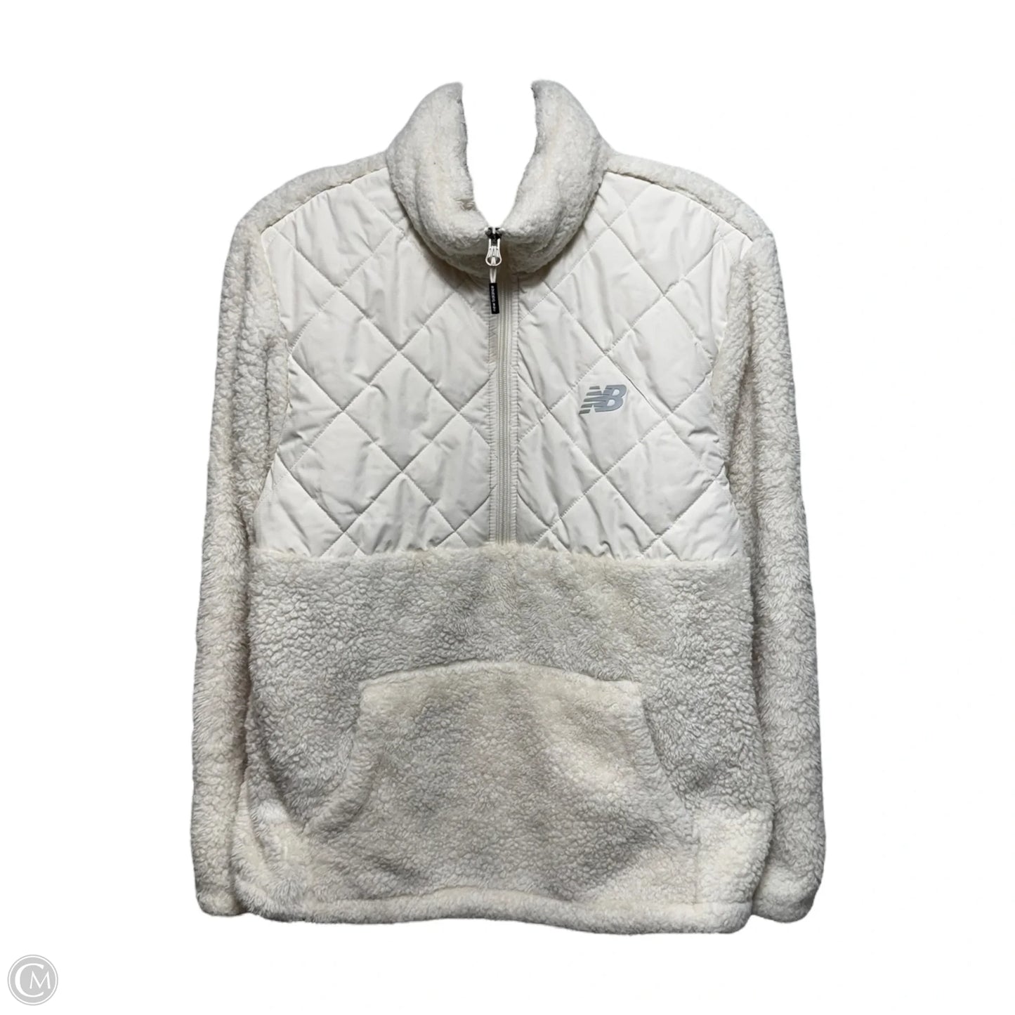 Athletic Fleece By New Balance In Cream, Size: S