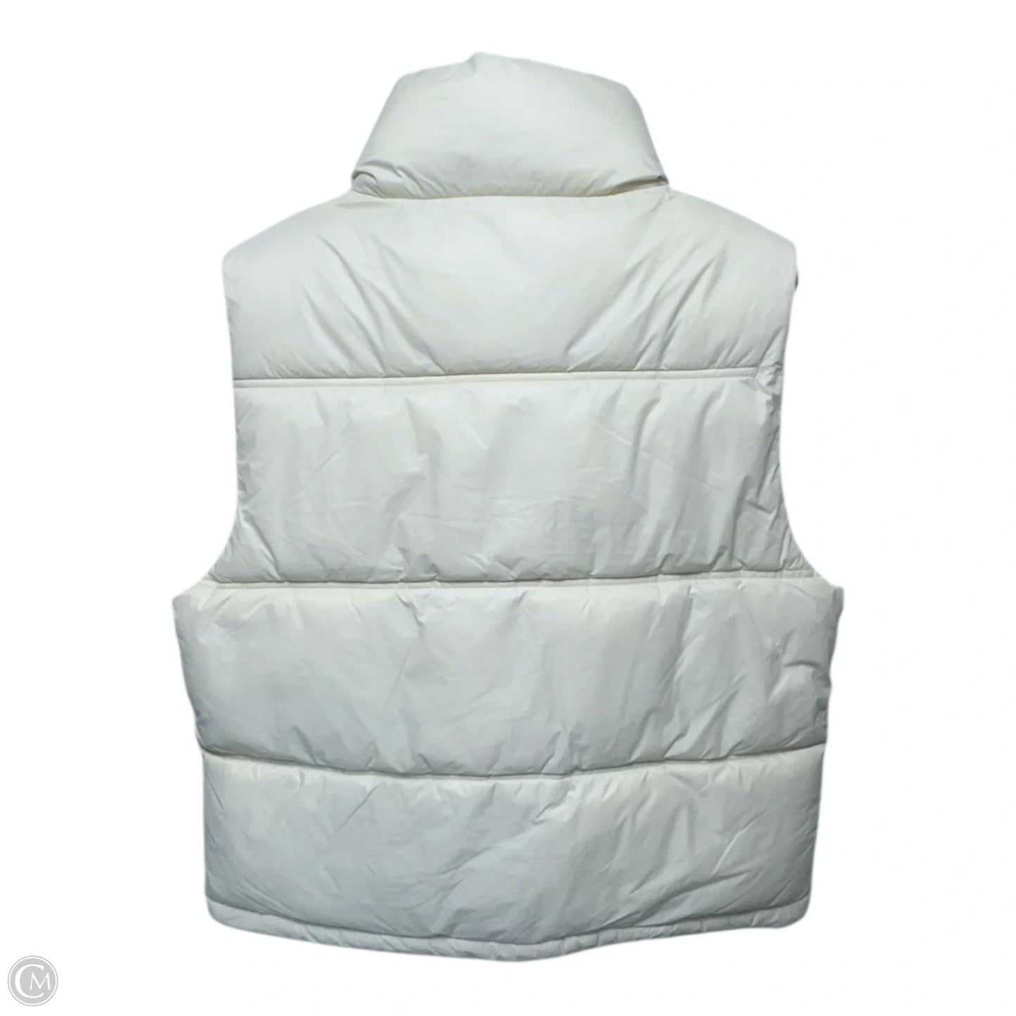 Vest Puffer & Quilted By American Eagle In Cream, Size: M