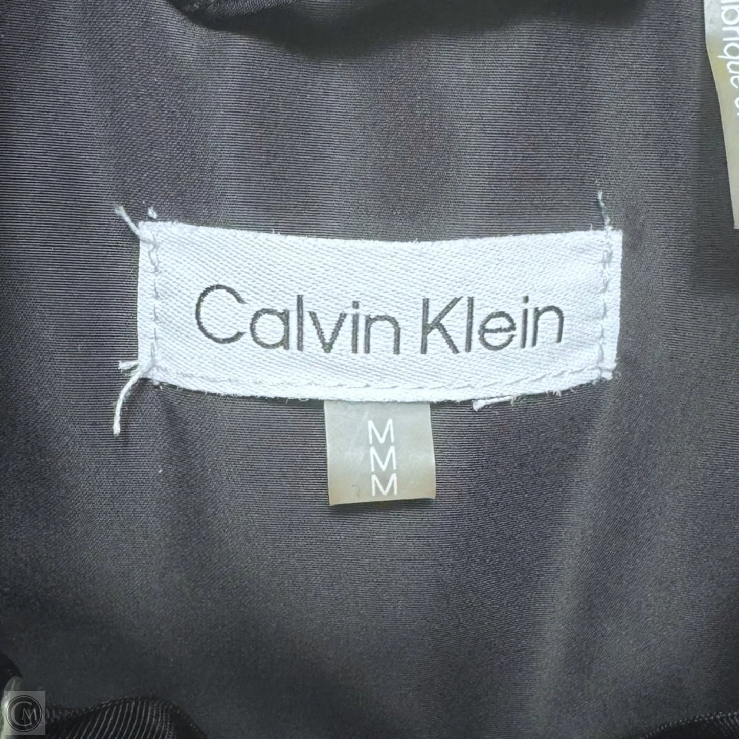 Vest Puffer & Quilted By Calvin Klein In Black, Size: M