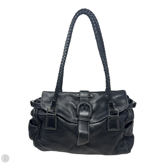 Tahoe Hobo Handbag Leather By Donald Pliner, Size: Large
