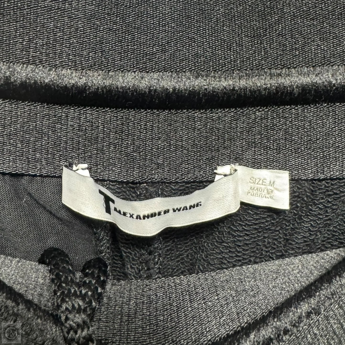 Seamed Sweat Pants Luxury Designer By T Alexander Wang In Black, Size: M