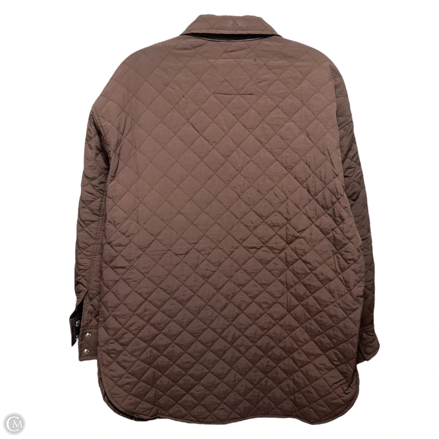 Diamond Quilted Jacket By Ashley By 26 International In Brown, Size: L