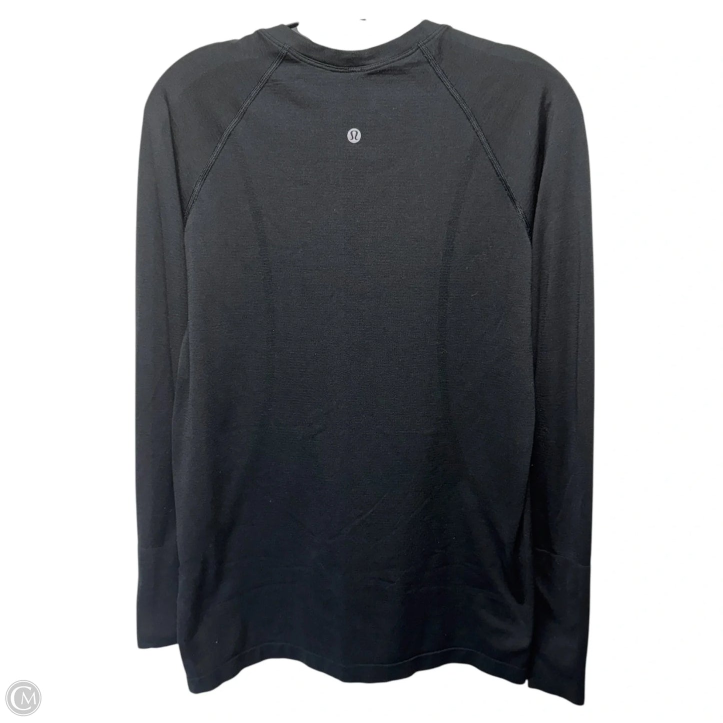 Athletic Top Long Sleeve Crewneck By Lululemon In Black, Size: 10