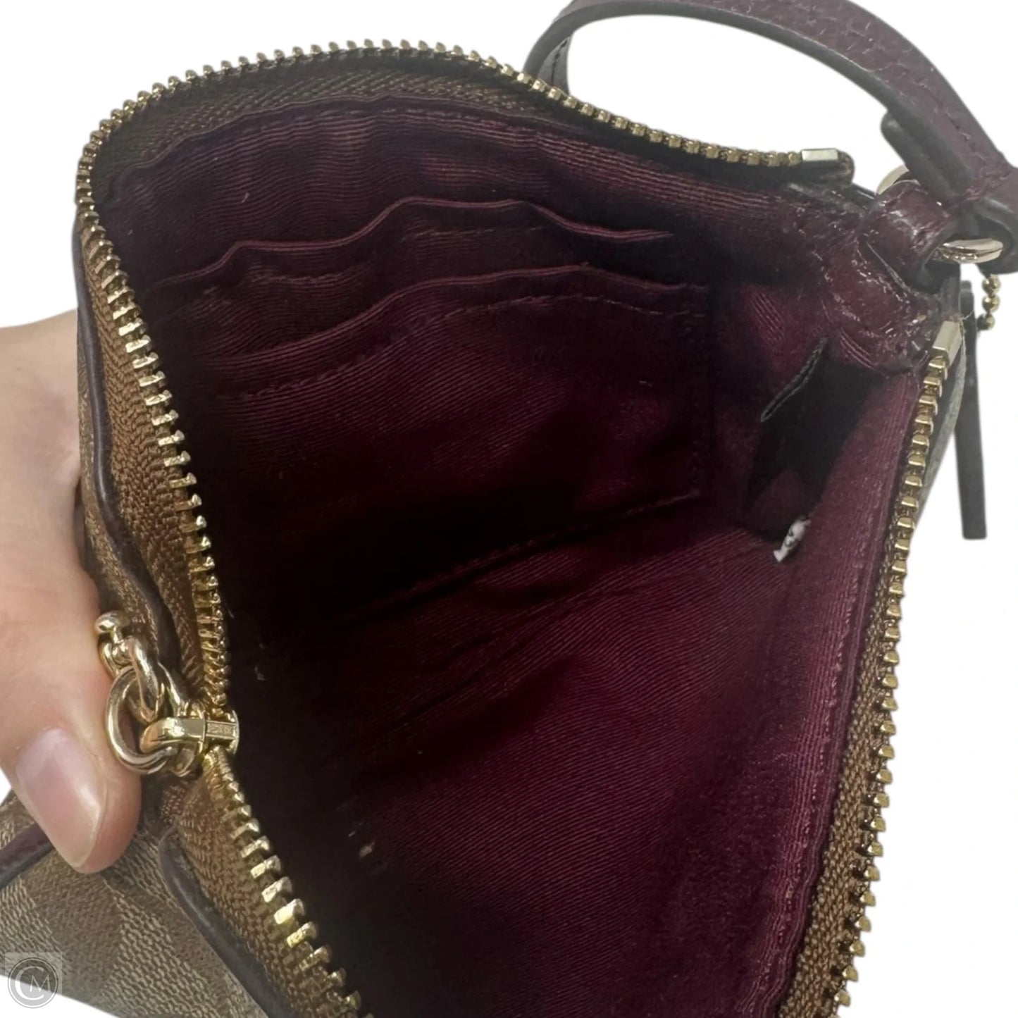 Wristlet Designer By Coach, Size: Small